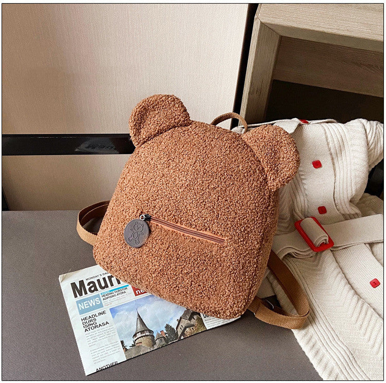 Bear Backpacks Portable Children Travel Shopping Rucksacks Women's Cute Bear Shaped Shoulder Backpack DanisBrothersStore